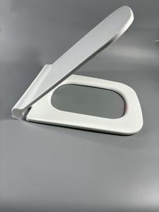 <span class=keywords><strong>Tapa</strong></span> de inodoro <span class=keywords><strong>cuadrada</strong></span> con cierre suave, Instalación <span class=keywords><strong>universal</strong></span> moderna con un clic, precio bajo - Product Image 6