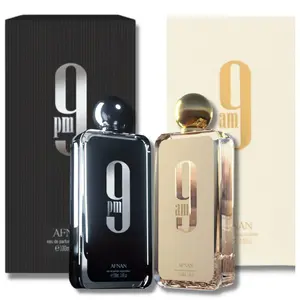 Popular Brand Men's Cologne 9 pm for Men Eau de Parfum Long Lasting Spray Arabian Perfume for Men
