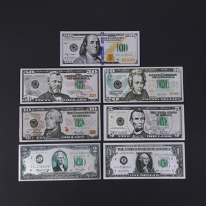 Banconote in Plastica con Foglia d'Argento da 100 Dollari USA di Alta Qualità, Nuovo Design - Accessori alla Moda per Matrimoni e <span class=keywords><strong>Feste</strong></span> di Compleanno, NUOVI ARRIVI - Product Image 2