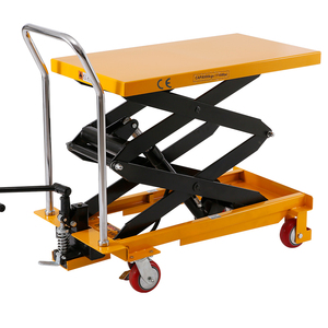 Wankailer gunting ganda hidrolik, meja angkat tugas berat, gunting ganda hidrolik, tangan kecil 800kg 1.5m - Product Image 3