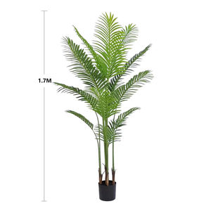 STD-C-09 Faux plante verte résistante aux UV presque naturelle et troncs réalistes dans un <span class=keywords><strong>pot</strong></span> de pépinière <span class=keywords><strong>Palmier</strong></span> artificiel réaliste - Product Image 3