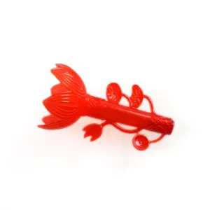 Цветной Хлопушка пластиковый цветок труба динамик гудок свисток маленькие игрушки Пластиковые для детей