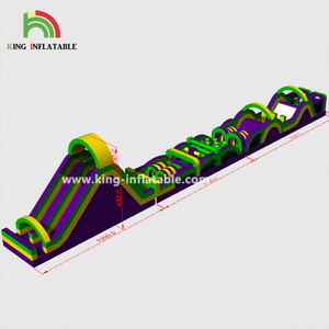Course d'obstacles gonflable, <span class=keywords><strong>jeux</strong></span> de sport en plein air Commercial, équipement gonflable pour adultes et enfants - Product Image 6