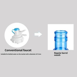 Distributeur d'eau inversé pratique, support universel inversé pour bouteilles d'eau avec bec verseur, distributeur d'eau simple - Product Image 4