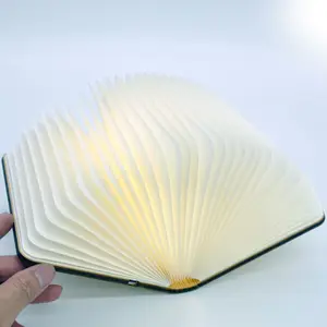 Clover Cute Night Light USB Book Shape Foldable Led Lamp /Gift Items/Folding Book Light