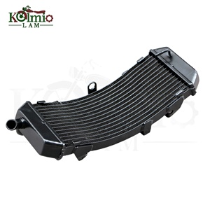 KOLMIO-LAM Radiador de Aluminio para Motocicleta Yamaha T-MAX <span class=keywords><strong>TMAX</strong></span> 500 <span class=keywords><strong>XP500</strong></span> 1997-2012, Enfriador de Refrigeración T MAX 500, Intercambiador de Calor - Product Image 1