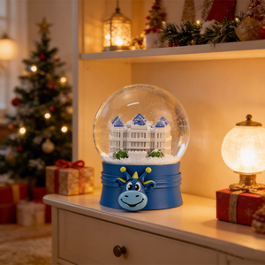 Globo di Neve in Cristallo Personalizzato con Modello di Edificio Realistico - Regalo Perfetto per Natale e Anniversari per Clienti - Product Image 5