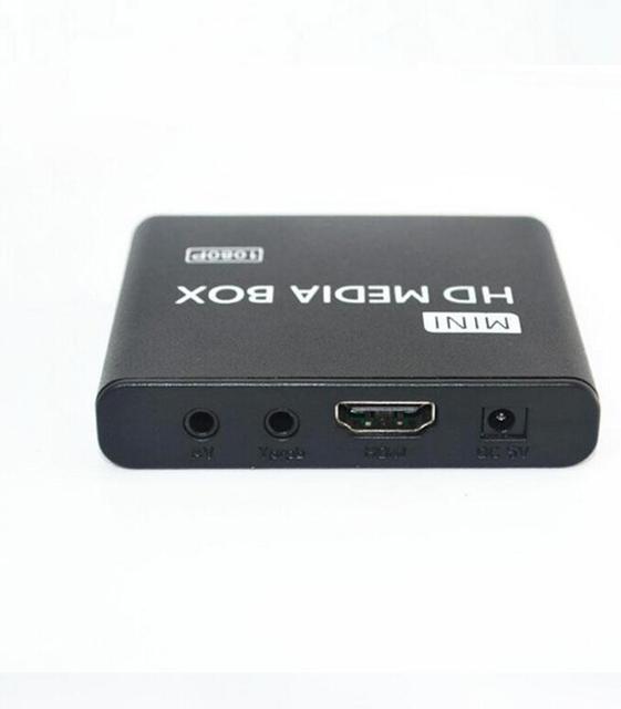 MINI HD MEDIA BOX MP013 F10 Multimedia Audio Video Player with 1080P High-Definition Display
