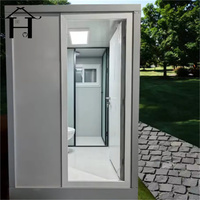 Toilettes portables de conception moderne, préfabriquées, pour le camping en plein air, fabriquées par des fabricants