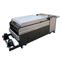 Four secoueur de poudre pour imprimante DTF 24 pouces livré avec purificateur de fumée intégré pour 4 têtes I3200 expédition rapide Shaker séchoir à poudre DTF