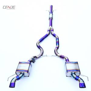 Échappement complet en titane haute performance CENDE pour Ford <span class=keywords><strong>Mustang</strong></span> 2.3T 5.0T - Product Image 2