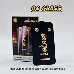 Anti-static OG High Aluminum Clear Full Glue Tempered <b>Glass</b> for Samsung Galaxy A17 Large Arc Screen <b>Protector</b> for iPhone 17 Air - Product Image 2