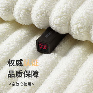 Gorro para secar el cabello, toalla absorbente suave de secado rápido de 25x65cm para adultos - Product Image 3