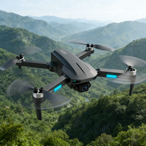 Drone caméra 4K professionnel de haute qualité, pliable, portable, avec moteur sans balais, télécommande, certifié CE, OEM ODM acceptés - Product Image 1