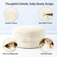 Meuble de rangement pour livres pour enfants, écologique, fait main, blanc, avec coussin de siège