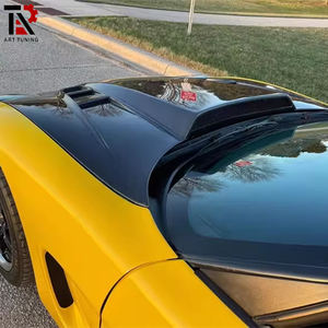 Pour <span class=keywords><strong>Chevrolet</strong></span> <span class=keywords><strong>Corvette</strong></span> <span class=keywords><strong>C5</strong></span> 1997-2004 Capot en fibre de carbone / Capot moteur style V - Véritable fibre de carbone avec évents - Product Image 6