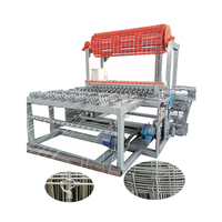 Machines de fabrication de grillages pour clôtures de prairies de champs à nœuds de bétail pour ligne de production et fermes avec moteur, état neuf et d'occasion