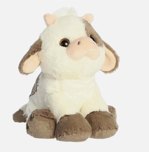 Nouveaux jouets en peluche personnalisés en forme de <span class=keywords><strong>vache</strong></span>, super doux, rembourrés en coton PP, accessoires brodés, échantillon et expédition gratuits - Product Image 2