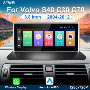 Radio Multimedia para Auto STWEI para Volvo S40 C30 C70 8.8 Pulgadas 2004-2012, Reproductor de Video Android 14, Navegación GPS, Carplay, 4G, Wi-Fi - Product Image 3