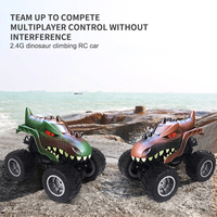 2023 Bestseller 2,4G 4-Kanal RC Dinosaurier-Truck mit 30m Reichweite für Innen- und Außenbereich für Kinder - Sofort einsatzbereites ferngesteuertes Auto