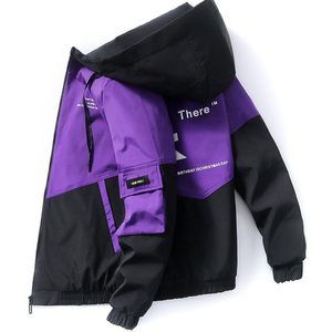 Ropa de primavera y otoño, chaqueta para <span class=keywords><strong>hombre</strong></span>, talla <span class=keywords><strong>3xl</strong></span>, prendas de vestir, abrigo con capucha, <span class=keywords><strong>Parka</strong></span> delgada, chaqueta estampada de moda con capucha para <span class=keywords><strong>hombre</strong></span> - Product Image 5