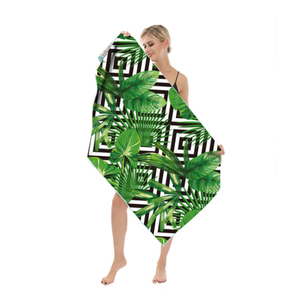 Toalla de Playa de Microfibra 100% Poliéster, Impresión Personalizada, Hipoalergénica, Secado Rápido, Diseños a Rayas Disponibles, Colores Personalizados - Product Image 1