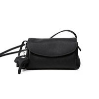 Sacs à bandoulière de luxe personnalisés pour femmes, en cuir végétalien, double pochette, sacs messager OEM ODM pour dames