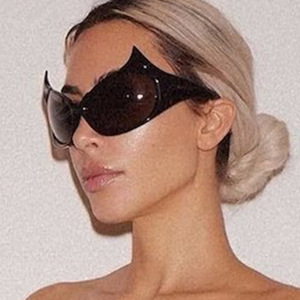 Lunettes de soleil hip-hop amusantes au design créatif, personnalisables, très vendues, protection solaire - Product Image 4