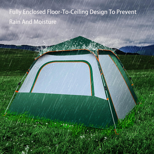 Attrezzatura da campeggio pieghevole portatile per esterni due in uno con protezione solare spessa per campeggio all'aperto in natura - Product Image 4