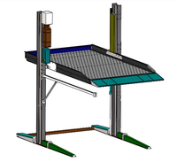 Trihero – Nouveau pont élévateur hydraulique à deux colonnes avec système électrique pour SUV, idéal pour garage et parking, certifié CE