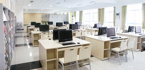 Conjunto de Mesa y Silla de Entrenamiento Informático para Estudiantes, <span class=keywords><strong>Escritorio</strong></span> para <span class=keywords><strong>PC</strong></span> para Escuela Secundaria/Universidad, Mobiliario para Aula de Laboratorio de Informática, Sala de Medios - Product Image 5