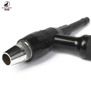 Antorcha de Soldadura Flexible BLACKWOLF, Soldador <span class=keywords><strong>TIG</strong></span> Refrigerado por Agua, <span class=keywords><strong>Pistola</strong></span> de Arco de Argón de Cerámica de Alta Calidad con Recubrimiento de Cobre, 500A DC, 100% de Funcionamiento - Product Image 2
