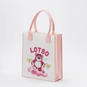 Customized Felt Tote Bags Promotional Felt Tote Bags High Quality Felt Tote Bags With Printed Logo