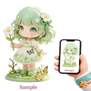 Meiyantoys Fabricante ODM Personalizado, Figura <span class=keywords><strong>de</strong></span> Juguete <span class=keywords><strong>de</strong></span> Diseño, Serie Caja Sorpresa <span class=keywords><strong>de</strong></span> Elfos del Bosque, <span class=keywords><strong>Figuras</strong></span> <span class=keywords><strong>de</strong></span> Acción <span class=keywords><strong>de</strong></span> PVC, Resina y ABS para Adornos - Product Image 2