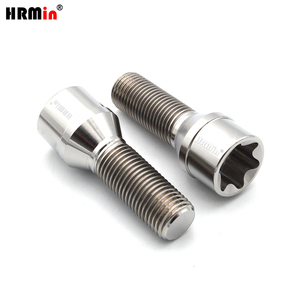 Vis de roue à tête conique <span class=keywords><strong>antivol</strong></span> en titane Ti-6Al-4V Gr.5, douille Torx, M12*1.5*28mm, avec clé en titane pour <span class=keywords><strong>BMW</strong></span>, état neuf - Product Image 5
