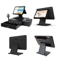 Sistema POS Todo en Uno con Android 11, Impresora de Facturación para Restaurantes y Comercios, Terminal Punto de Venta Táctil, Caja Registradora