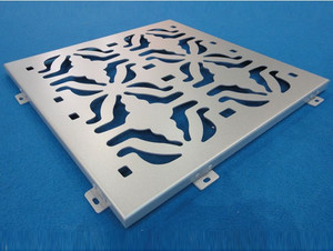 Chinese Style Aluminum Perforated <b>Curtain</b> Wall Panel Anodized Surface Anti-Corrosion Entry Room Divider 70in+ Customizable Size - Product Image 3