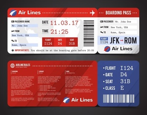 Impresión térmica de papel de billetes de avión, tarjeta de envío <span class=keywords><strong>en</strong></span> blanco, precio de fábrica, gran oferta - Product Image 3