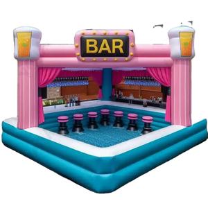 Tente Gonflable Bar à Eau pour Piscine Extérieure, Tente Pub de Fête pour Jardin, Vente Chaude, Tente Bar Gonflable de Haute Qualité - Product Image 2