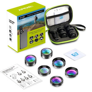 Accesorios para Cámara <span class=keywords><strong>de</strong></span> Teléfono Móvil, Kit <span class=keywords><strong>de</strong></span> <span class=keywords><strong>Lentes</strong></span> 6 en 1, <span class=keywords><strong>Lentes</strong></span> <span class=keywords><strong>de</strong></span> <span class=keywords><strong>Ojo</strong></span> <span class=keywords><strong>de</strong></span> Pez, Macro, Gran Angular para Teléfono Celular - Product Image 6