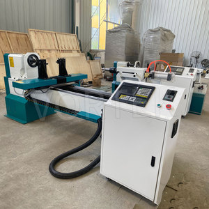 PL1530 Venta al por mayor de fábrica Torno CNC de un solo eje y doble cuchilla para madera, motor de 4-5kW de potencia, 1 año de garantía para tallado - Product Image 1