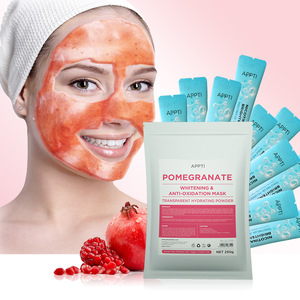 Masque facial en poudre de gelée de thé vert à la rose <span class=keywords><strong>APPTI</strong></span> Diy Spa, collagène, vitamine C, masque facial en caoutchouc à décoller - Product Image 1