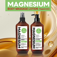 Spray d'huile de magnésium naturel biologique Crème anti-douleur musculaire Beurre corporel Soins des articulations Massage OEM ODM Vente en gros Huile essentielle