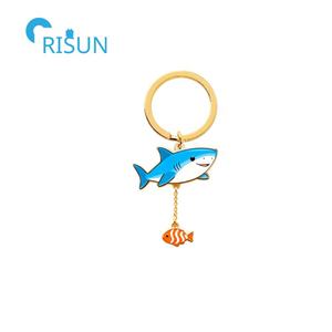 Op Maat Gemaakte Panda Kat Haai Astronaut Bungelend Scharnier Scharnierende Charme Llavero Sleutelhanger Ring Sleutelhanger Custom Bengelen Charme Sleutelhanger - Product Image 6