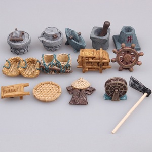 Mousse Micro Paysage Figurine Simulation Rétro <span class=keywords><strong>Pierre</strong></span> Rouleau <span class=keywords><strong>Moulin</strong></span> Modèle Décoration Miniature <span class=keywords><strong>Jardin</strong></span> Décor - Product Image 6