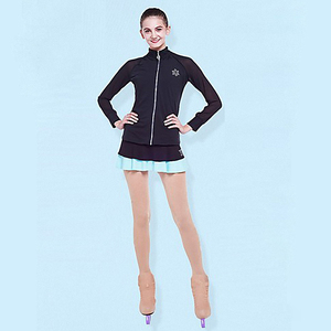 La bota de <span class=keywords><strong>patinaje</strong></span> de medias las mujeres de <span class=keywords><strong>patinaje</strong></span> sobre hielo polainas caqui Spandex de alta elasticidad de la competencia de <span class=keywords><strong>patinaje</strong></span> desgaste - Product Image 1