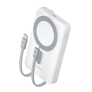 <span class=keywords><strong>Cargador</strong></span> Portátil Magnético Multifuncional 4 en 1 con Soporte Metálico Oculto, Carga Rápida PD de 20W, Cables USB-C+L Integrados, <span class=keywords><strong>Cargador</strong></span> Inalámbrico de 15W - Product Image 1
