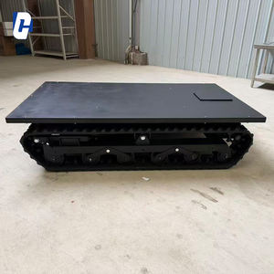 แชสซีแบบติดตามขนาดกะทัดรัดปรับแต่งได้เพื่อช่วงล่างไฮดรอลิกยางพร้อมตัวเลือกไดรฟ์ระยะไกล - Product Image 5