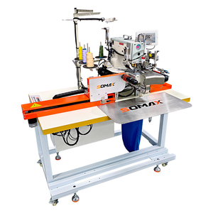Macchina per orlatura automatica di alta qualità SOMAX SM-07B per la parte inferiore di magliette per bambini, cucitura di precisione per abbigliamento infantile - Product Image 1
