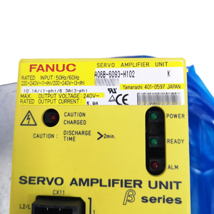 Nuevo servoamplificador de CA original <span class=keywords><strong>A06B</strong></span>-<span class=keywords><strong>6093</strong></span>-<span class=keywords><strong>H102</strong></span> - Product Image 2